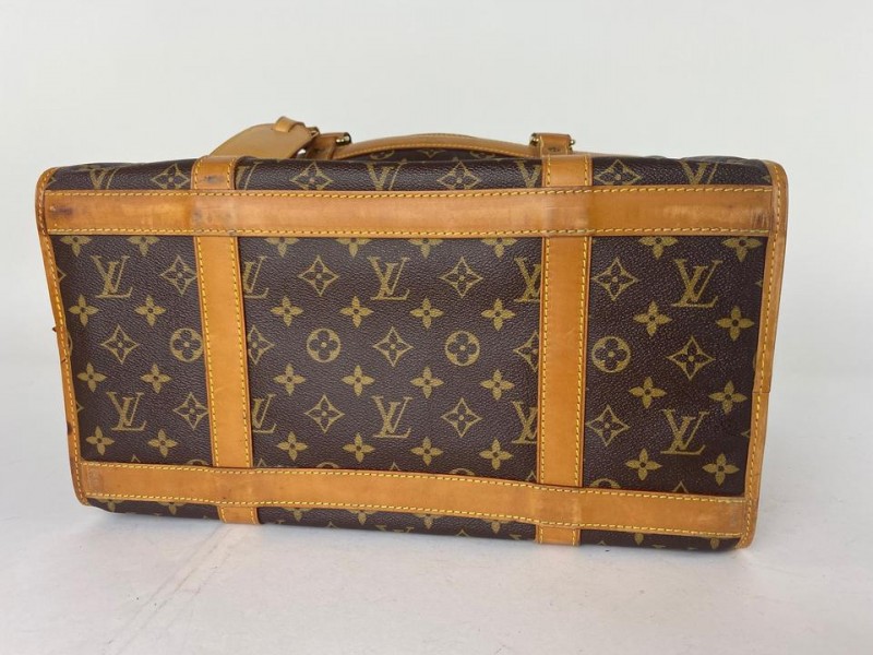 Louis Vuitton LV Classic Jacquard Women's Leather Bag Vintage Bag Tofu