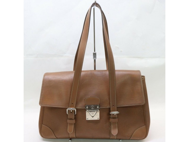 Louis Vuitton Brown Epi Leather Segur MM Bag  862602