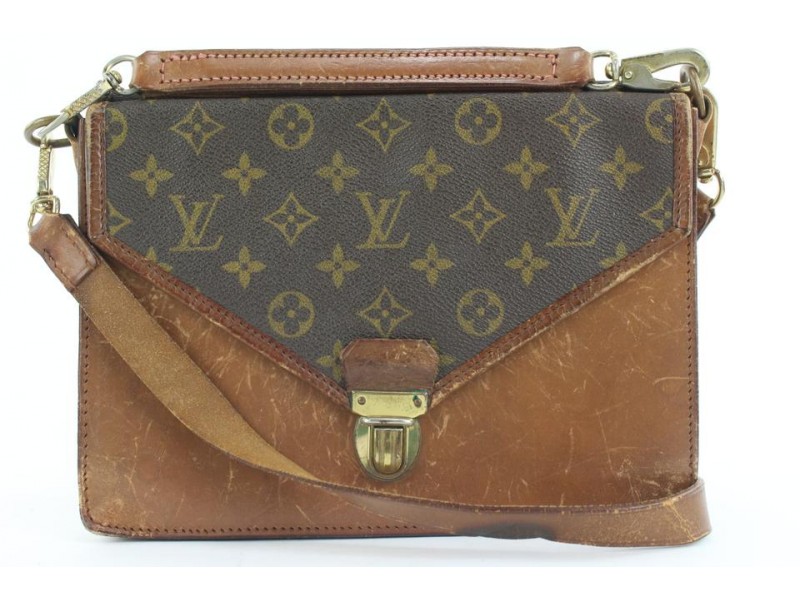 Louis Vuitton Monogram Biface Flap Shoulder bag 287lvs217