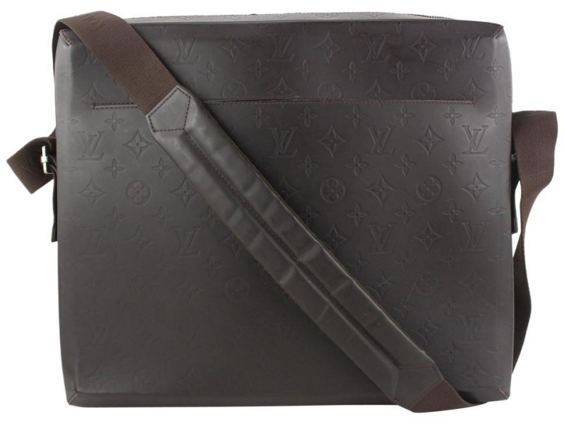 Louis Vuitton Steve Monogram Glace Messenger Bag 708lvs621