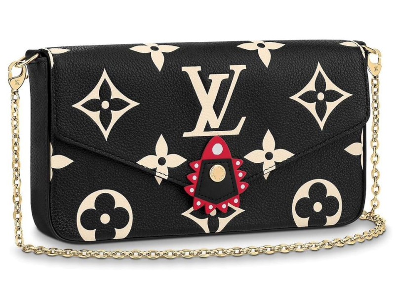 Louis Vuitton Empreinte Leather Crafty Felicie Pochette Wallet on Chain Flap 860706