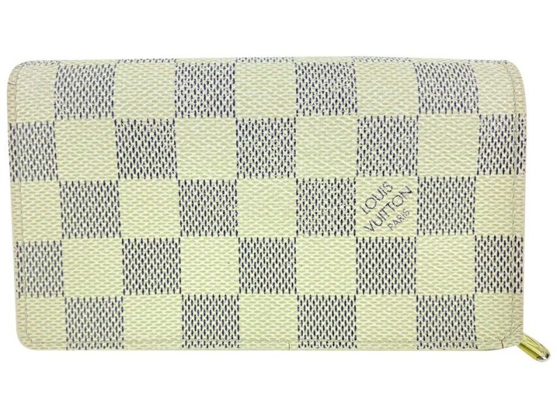 Louis Vuitton Damier Azur Compact Snap Wallet 44LVa1117