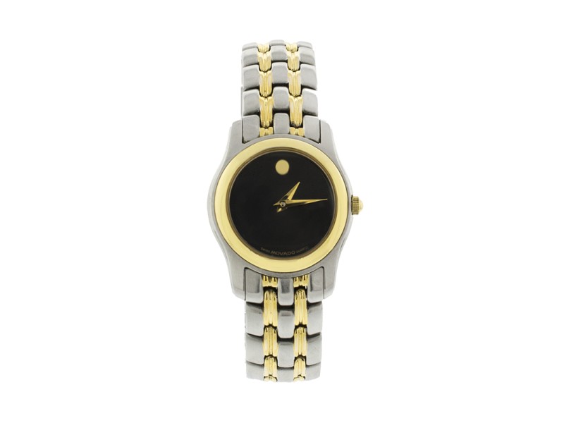 Movadao Ladies Two Tone Musuem Watch