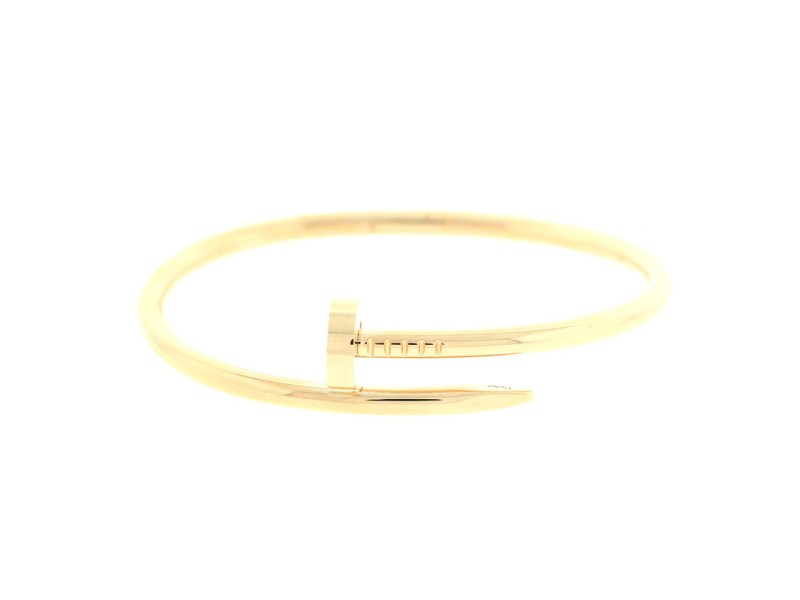 Cartier Juste Un Clou Bracelet Rose Gold Size 17