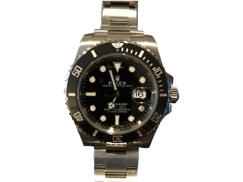 Rolex Submariner 16610 Stainless Steel & Black Dial Automatic 40mm Mens Watch