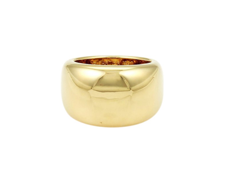 Cartier Yellow Gold Nouvelle Vague Ring Size 6