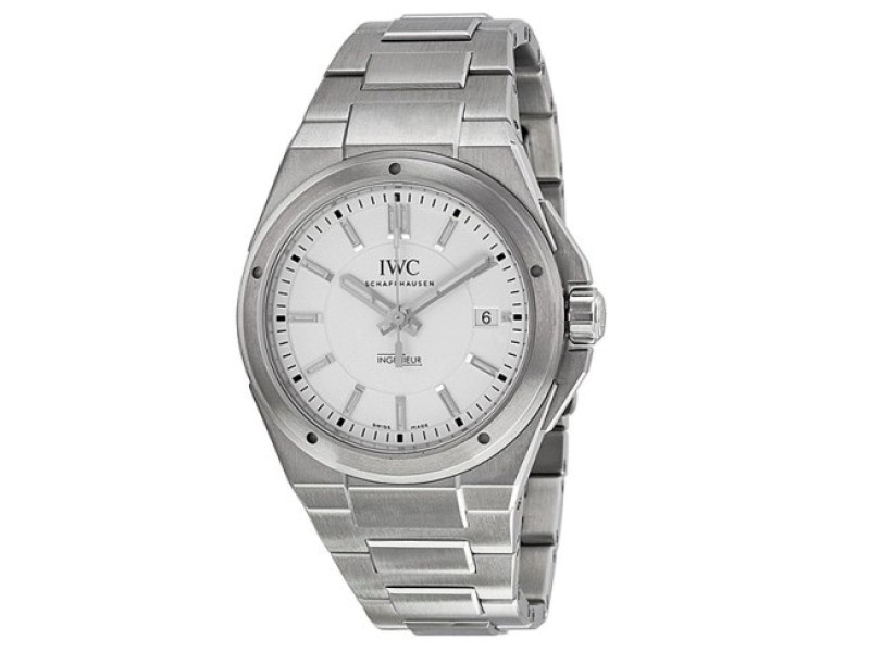 IWC Ingenieur Silver Stainless Steel Automatic Watch