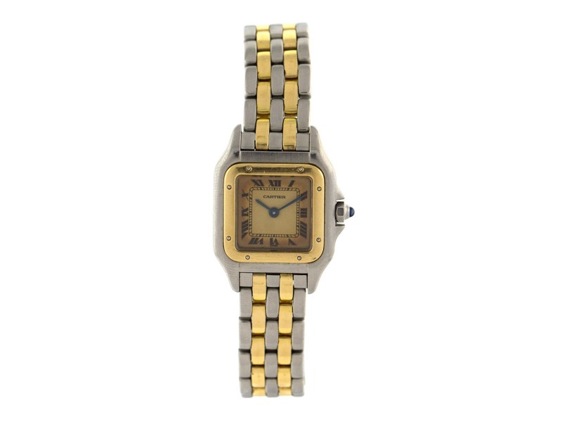 Cartier Ladies Two Tone Vintage Panthere Watch