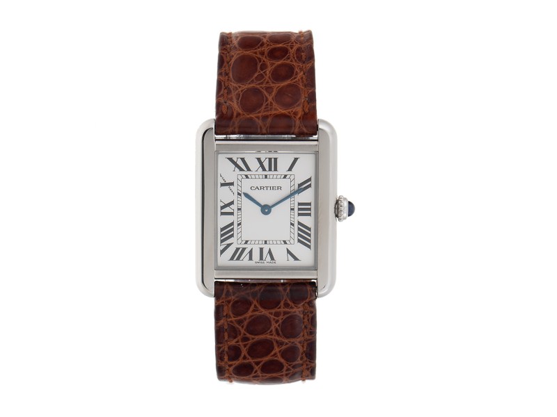 Cartier Tank Solo 2716 Stainless Steel 
