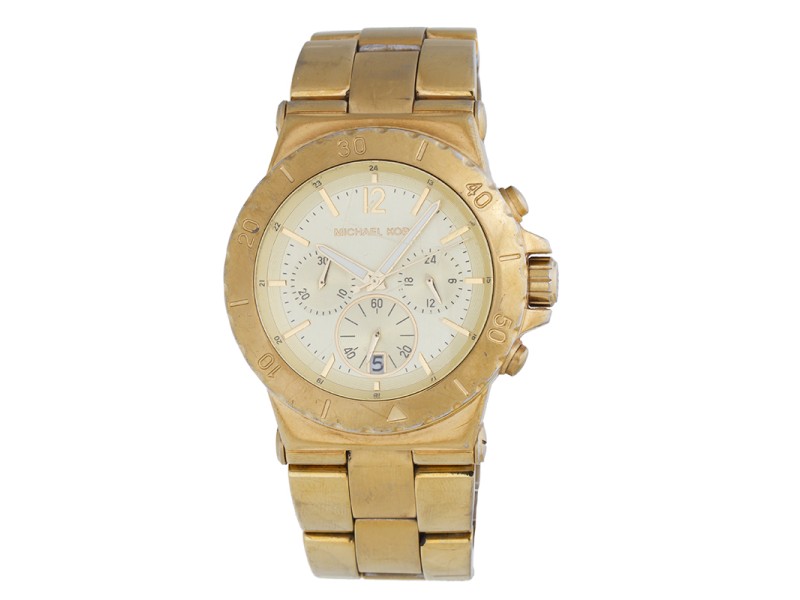 Michael Kors MK5313 Gold-Tone Stainless Steel Chronograph 42mm Watch