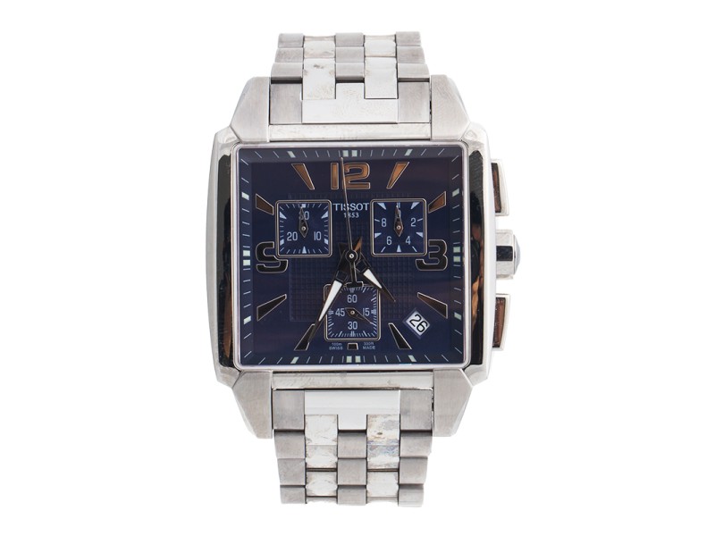Tissot T0055171104700 T-Trend Quadrato Stainless Steel 40mm Watch