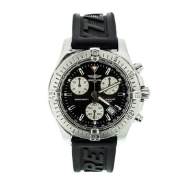 Breitling A73380 Colt Chronograph Black Dial Stainless Steel Quartz 41mm Watch
