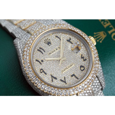 fully iced rolex