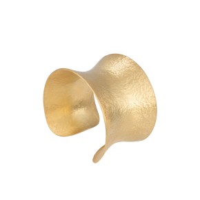 Yossi Harari Jewelry 24k Gold Plated Roxanne Corset Cuff