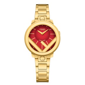 Fendi Timepieces Red 28 mm