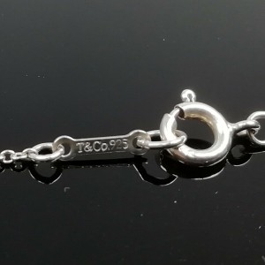 Tiffany & Co. silver Tenderness mini open heart necklace
