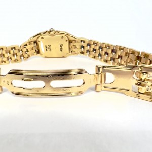 CARTIER PANTHERE 22mm 18K Yellow Gold Diamond Watch