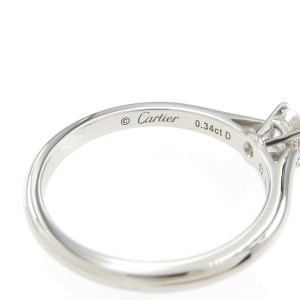 Cartier 950 Platinum MK Cofil Ring LXGYMK-663