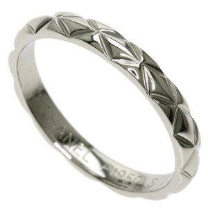 CHANEL 950 Platinum Matelasse Ring 
