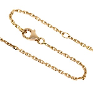 CARTIER Baby Love Diamond 18k Pink  Gold Necklace 