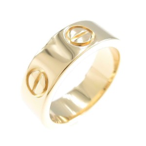 Cartier 18K Yellow Gold Love Ring LXGYMK-556