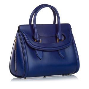 Alexander McQueen Heroine Leather Handbag