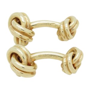 Tiffany & Co. Double Love Knot Cufflinks 