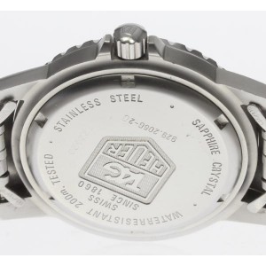 Tag Heuer Professional 929.206G-20 Stainless Steel Quartz 39.5mm Mens Watch