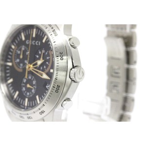 Gucci G Timeless 126.2 YA126257 Stainless Steel Chronograph Quartz 44mm Watch  