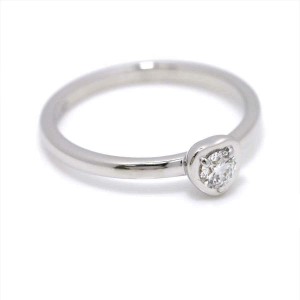 CARTIER 18K white Gold Ring US 5.75 SKYJN-243