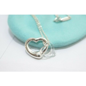 Tiffany & Co 925 Silver Rock Crystal Double Necklace