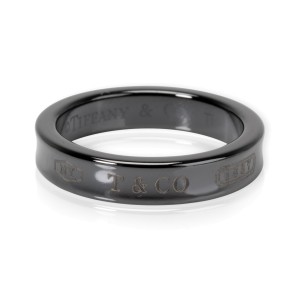 tiffany black titanium ring