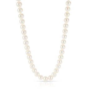 Tiffany & Co. Notes Pearl Necklace in  Sterling Silver