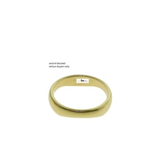 Cartier Triple 18K Yellow Gold Ring Size 7