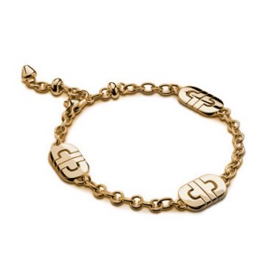 Bvlgari 18K Yellow Gold Parentesi Chain Link Bracelet 341548