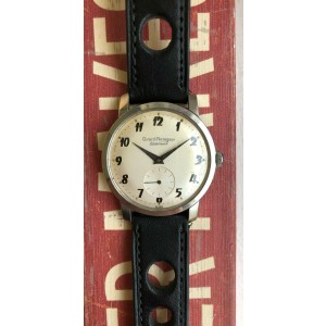 Vintage Girard Perregaux Sea Hawk Automatic Arabic Numeral Dial Watch 