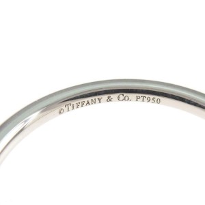 TIFFANY & Co 950 Platinum Bizetto Ring LXGYMK-944