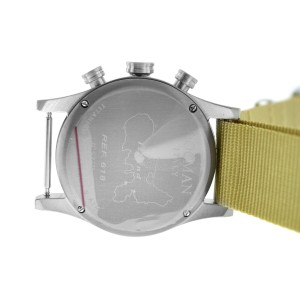 New Locman Island Men's Titanium Stainless Steel Ref. 618 Quartz 40MM Watch
