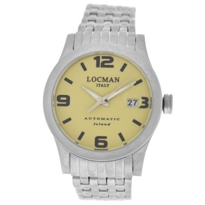 New Locman Island Ref. 615 Men's Titanium Steel Automatic 40MM Watch