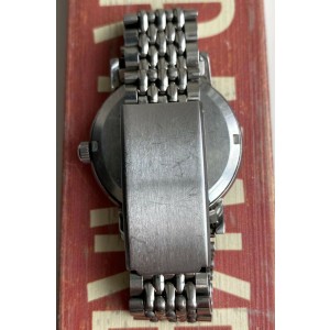 Vintage Omega Geneve Manual Wind Silver Sunburst Dial Steel Case w/ BOR bracelet