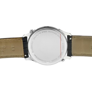 Tourneau Dual Zone 35002-A Unisex Stainless Steel 37MM Quartz Watch