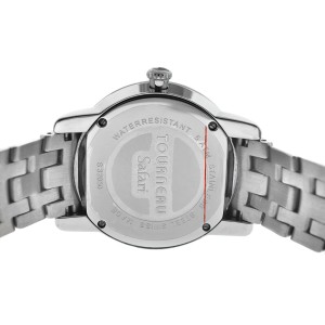Tourneau Safari S32050 Men's Stainless Steel Date Quartz 39MM Watch