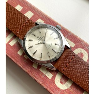 Vintage Tudor Oyster Prince 7965 Automatic Silver Sunburst Dial Oyster Watch
