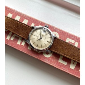 Vintage Tudor Prince Oysterdate  Automatic Silver Patina Dial Steel