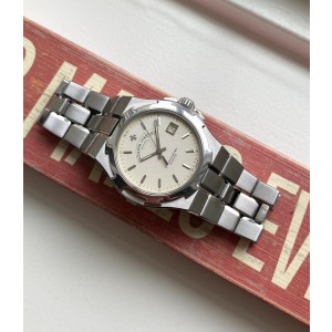 Vacheron Constantin Overseas 37mm Chronometer Quartz White Dial 90s Watch