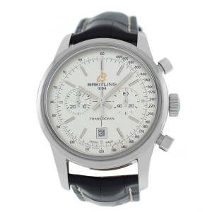 Breitling Transocean   Chronograph Automatic Steel Date 38MM Men's Watch
