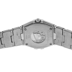 Omega Constellation  Diamond Sunburst Steel 24MM Quartz Watch