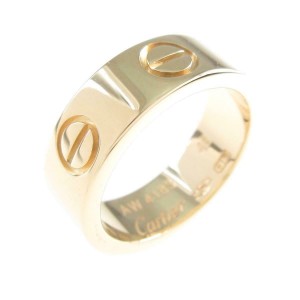 Cartier 18K Yellow Gold Love Ring LXGYMK-550