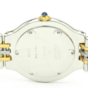 CARTIER Must 21 Gold Plated Steel Quartz Watch LXGoodsLE-402