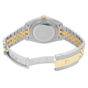 Rolex Datejust 41 Steel 18K Yellow Gold Silver Dial Jubilee Mens Watch 126333